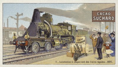 Locomotora exprés aerodinámica, 1895 de European School